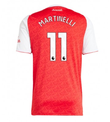Arsenal Gabriel Martinelli #11 Replica Home Stadium Shirt 2025-26 Short Sleeve